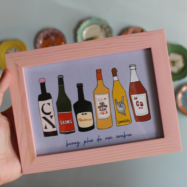 Wine Art Print Etsy