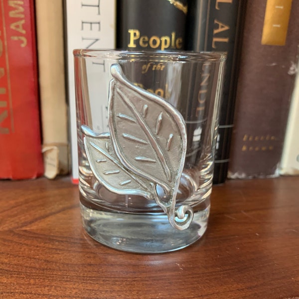 Ficus Leaf Votive Holder,  2 x 2.6" tall, Cynthia Webb Designs