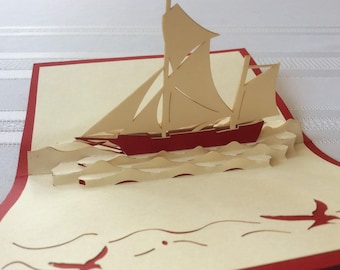 VENTE : carte pop-up BON VOYAGE
