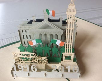 GPO CENTENARY Pop Up Card