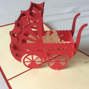 Carte pop-up NEW BABY