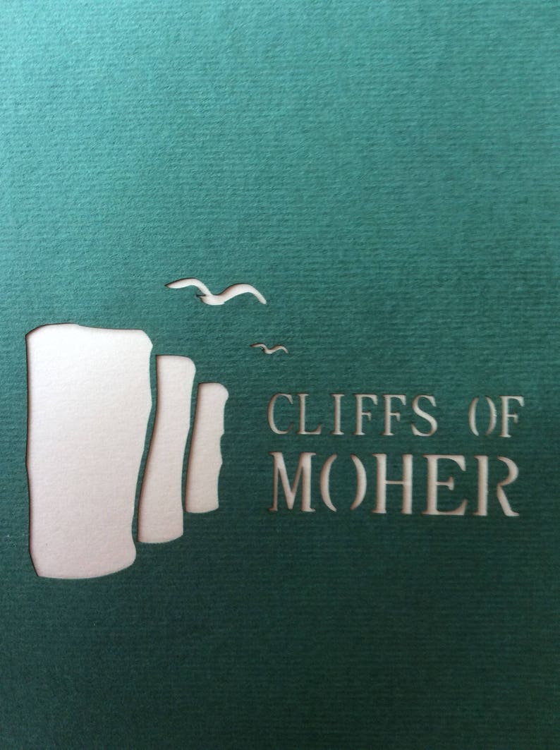 CLIFFS OF MOHER Pop-Up Card image 6
