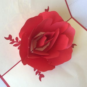 ROSE Pop-Up Card image 3