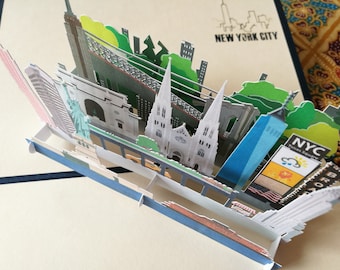 New York Pop Up Card