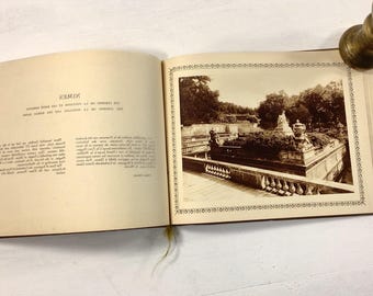 Vintage French Travel Photo Book, PLM Railway Art Album La Vallée du Rhône et ses Villes d’Art No. 3 1920s Rhône Valley Souvenir