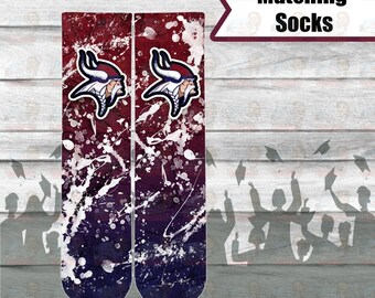 Grad Splash Socks | Rockin' Vinyl Creations