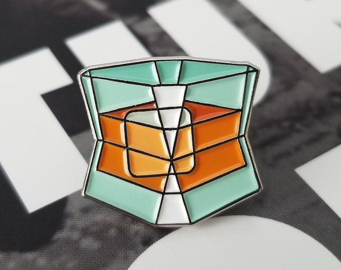 Blade Runner Deckard's Whiskey Glass Soft Enamel Pin - Etsy