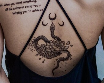 Long Lasting Tattoo Etsy