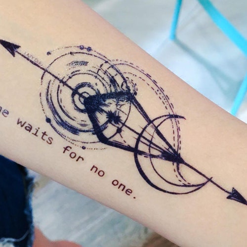 Waterproof Realistic Temporary Tattoo Sticker Spiritual Arrow - Etsy Waterproof Realistic Temporary Tattoo Sticker Spiritual Arrow - Etsy