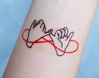 best friend tattoo etsy