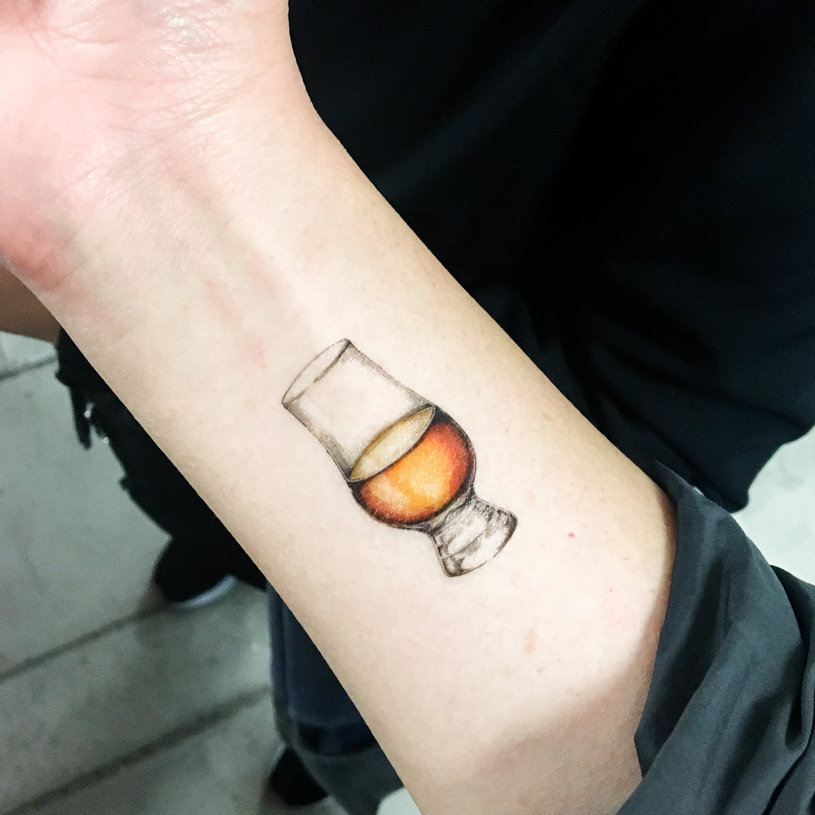 Whisky Lover Wine Tattoo Art Alcohol Matching Tattoo Stickers Etsy