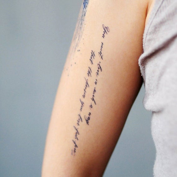 LAZY DUO Calligraphy Tattoo Font Tattoo Delicate Tattoos Girl - Etsy New Zealand LAZY DUO Calligraphy Tattoo Font Tattoo Delicate Tattoos Girl - Etsy New Zealand