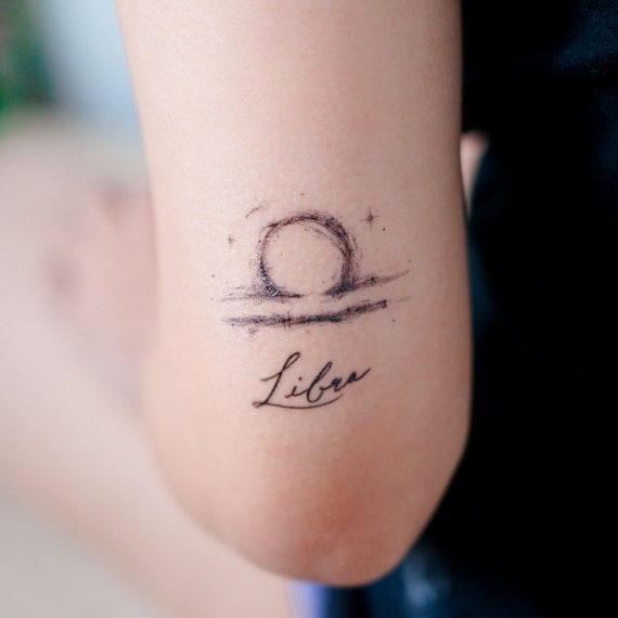 Simply Inked Libra Astrology Temporary Tattoo at Rs 249/piece | Azizpur |  Sas Nagar | ID: 25642315530