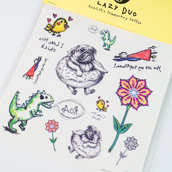 Kid tattoos Children tattoos Sensitive Skin Safe Temporary tattoo Stickers Fun Party Ideas Cute Tattoos Waterproof Tattoos Nontoxic Tattoos