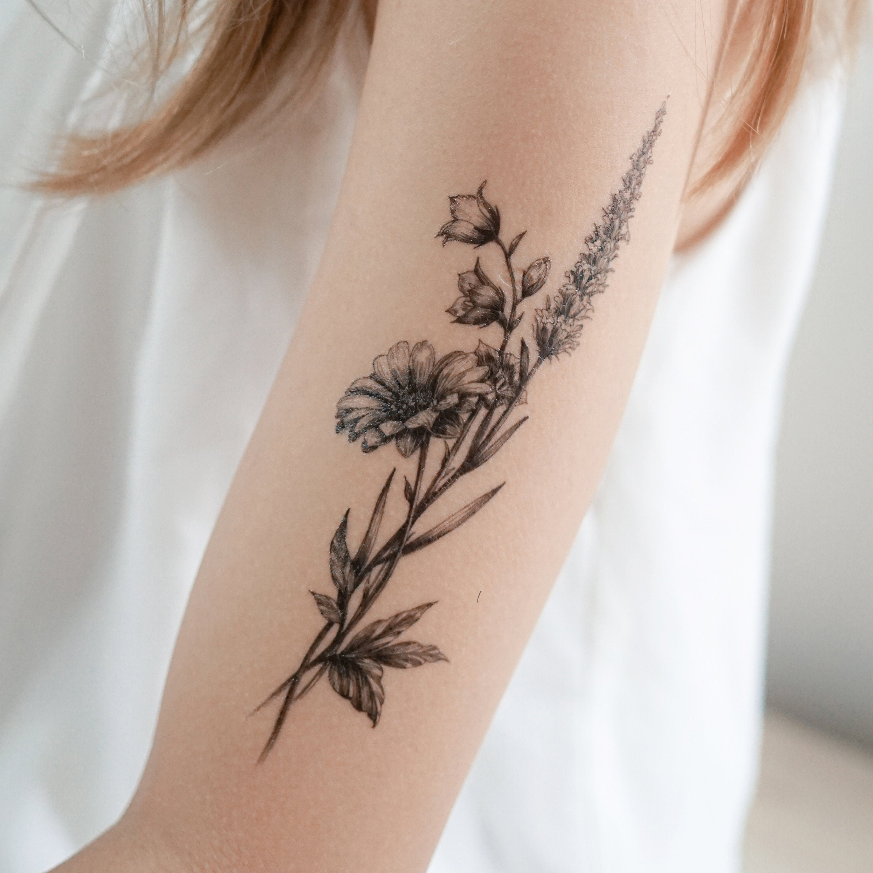 Dahlia Tattoo - Etsy Dahlia Tattoo - Etsy
