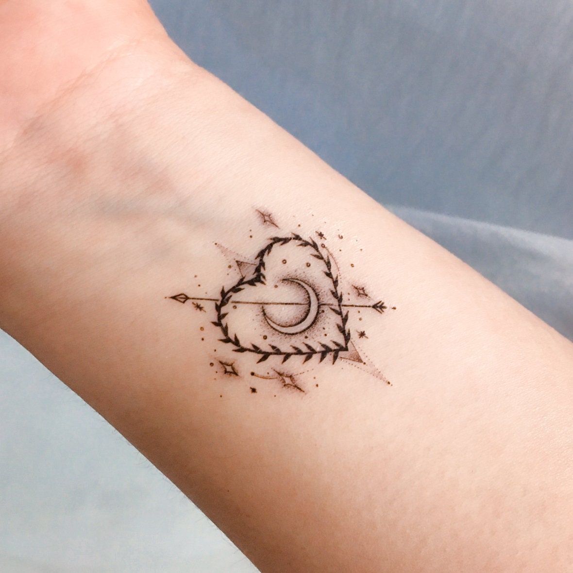 Delicate Tattoos Arrow Tattoos Love Tattoos Romantic Tattoos - Etsy Delicate Tattoos Arrow Tattoos Love Tattoos Romantic Tattoos - Etsy