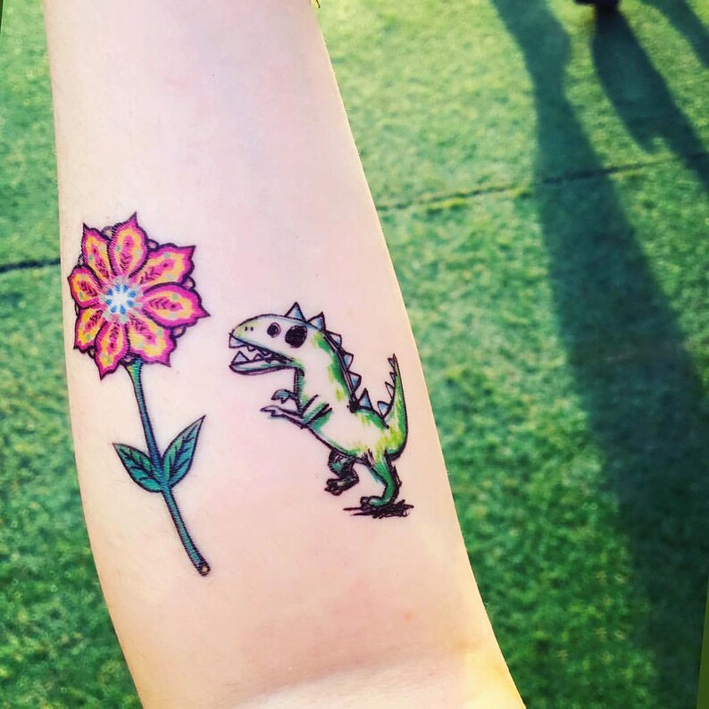 Kid Tattoos Children Tattoos Sensitive Skin Safe Temporary Etsy