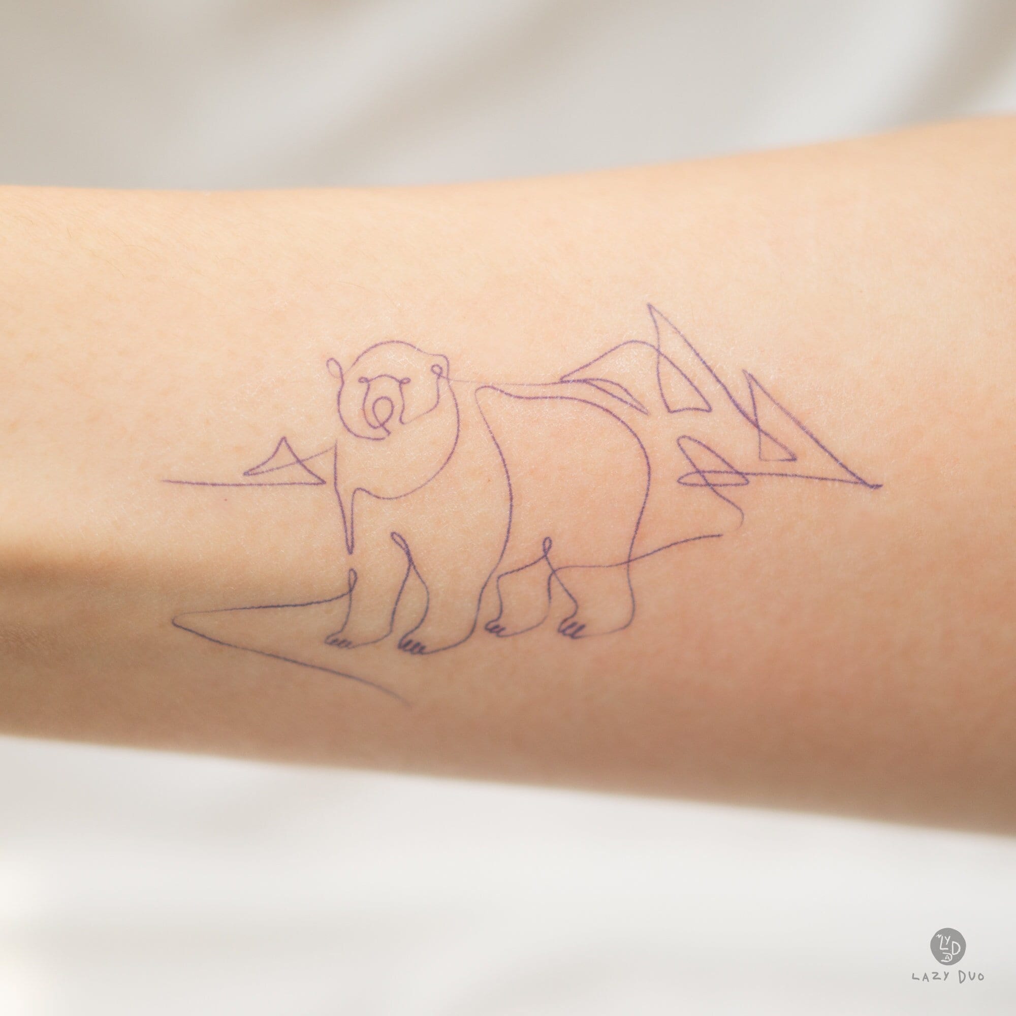 Micro Teddy Bear Tattoo | TikTok