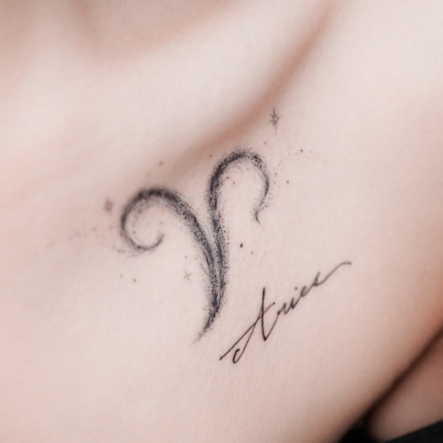 55 Best Aries Tattoos Zodiac Sign  Symbol With Meanings