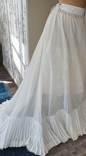 Jupon De Mariée 'Sauve La Mariée Des Toilettes' - Maille Polyester, Enfiler Sous La Robe, Pour Salle De Bain