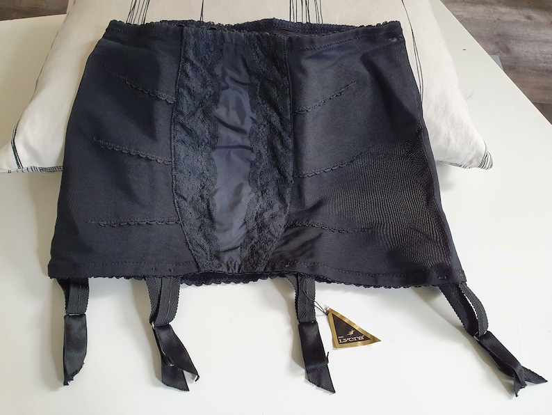 Corset gaine porte jarretelle vintage de la marque obsession T Etsy