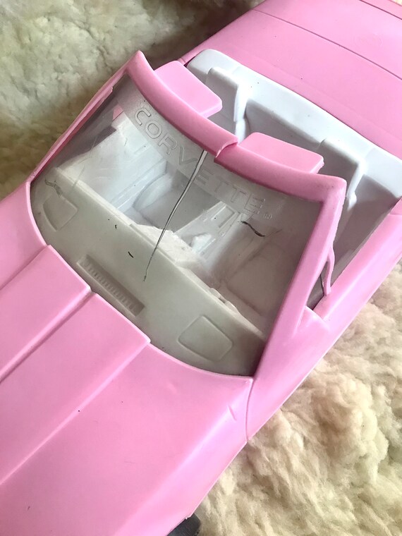 Barbie pink corvette deals