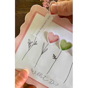 Personalized godmother card | Gift for godmother | Card with heart | Craft template to print out and make yourself | Godparent |