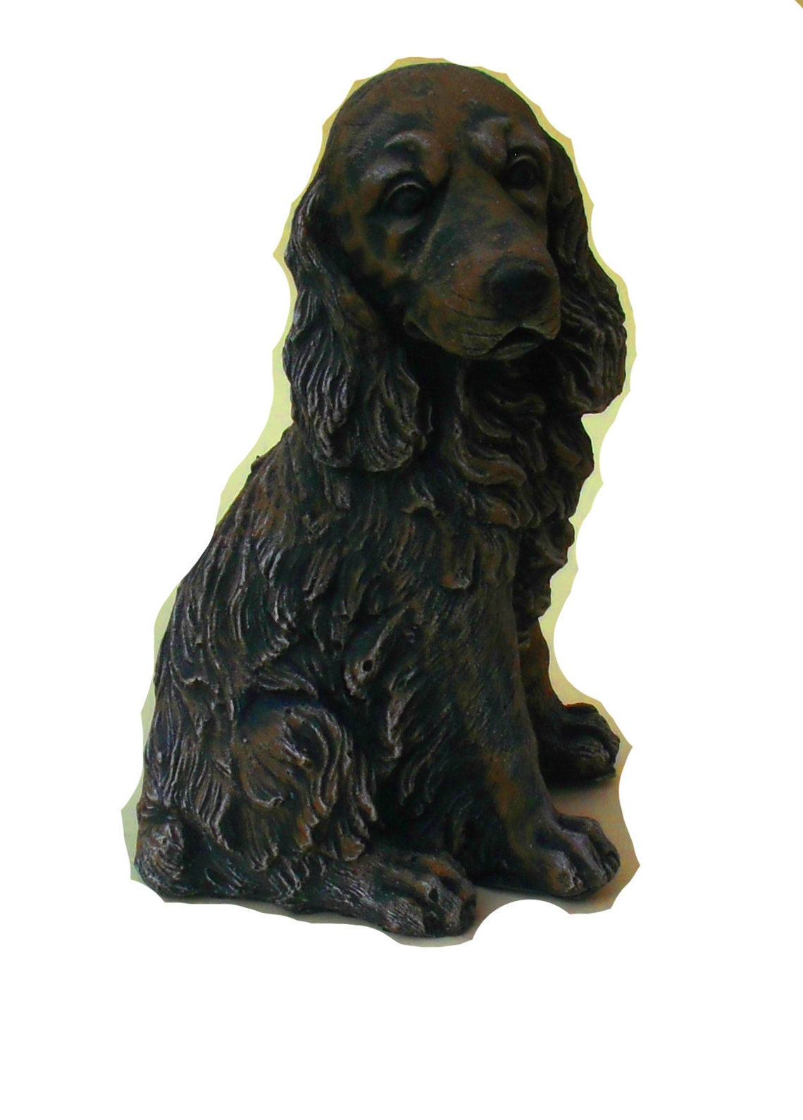 Cocker Spaniel Garden Ornament. Dog Ornament Spaniel Garden Etsy UK