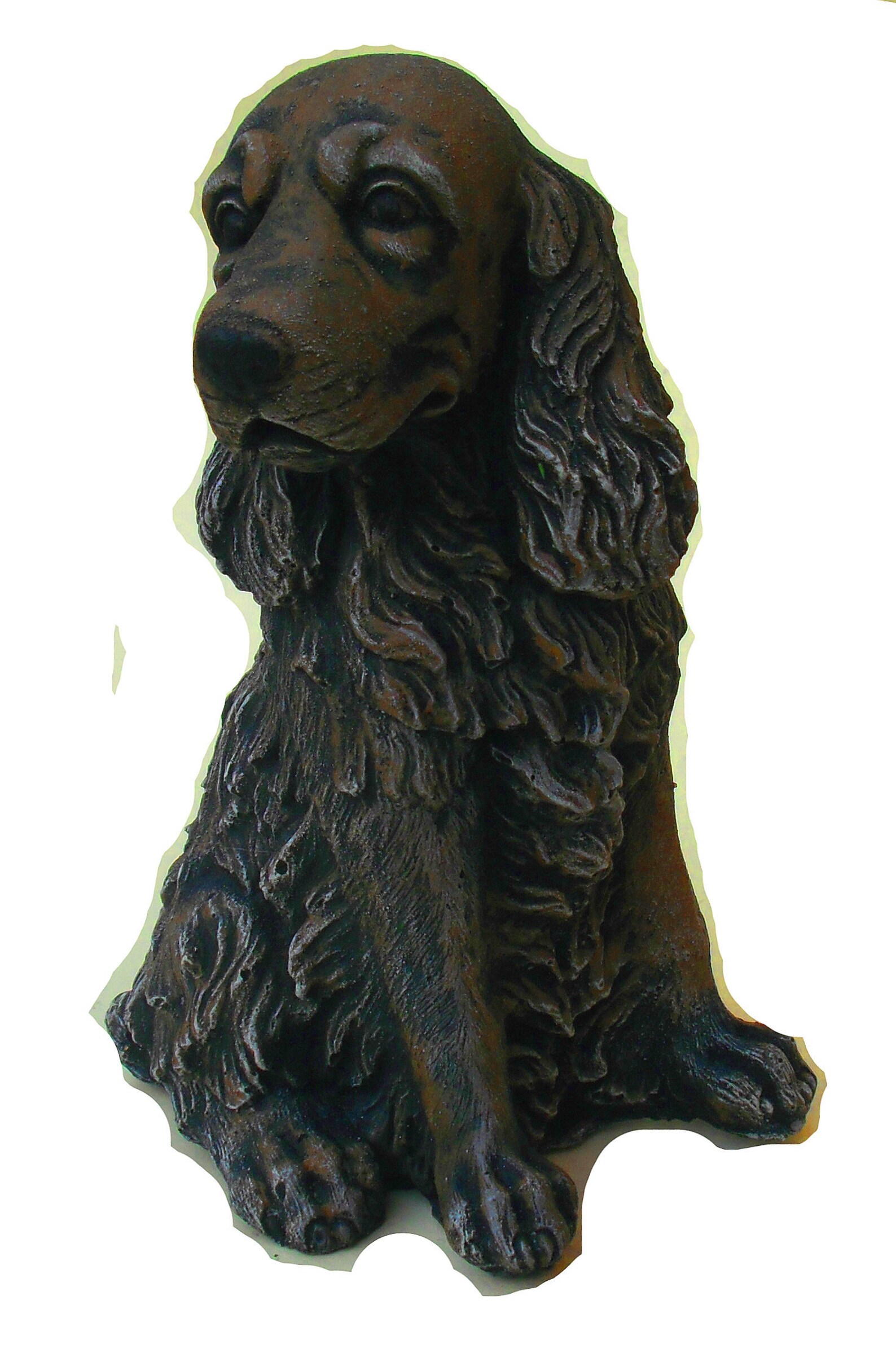 Cocker Spaniel Garden Ornament. Dog Ornament Spaniel Garden Etsy UK