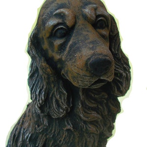 Cocker Spaniel garden ornament. Dog ornament Spaniel garden | Etsy