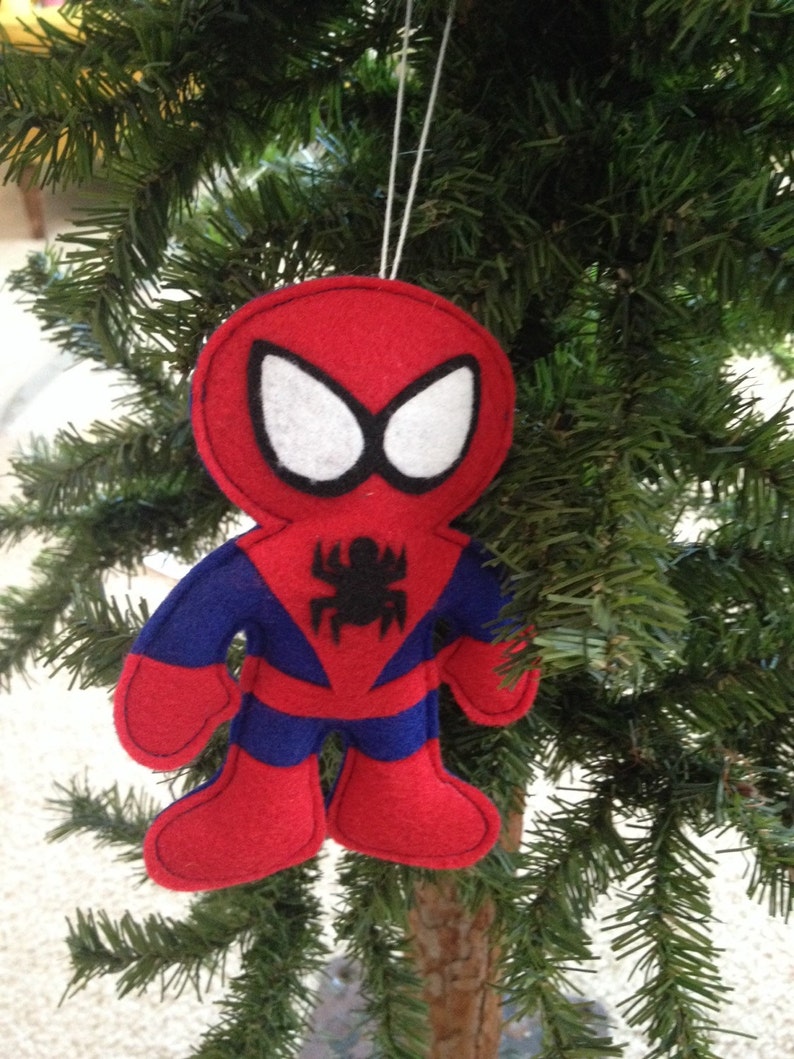 spiderman ornament diy