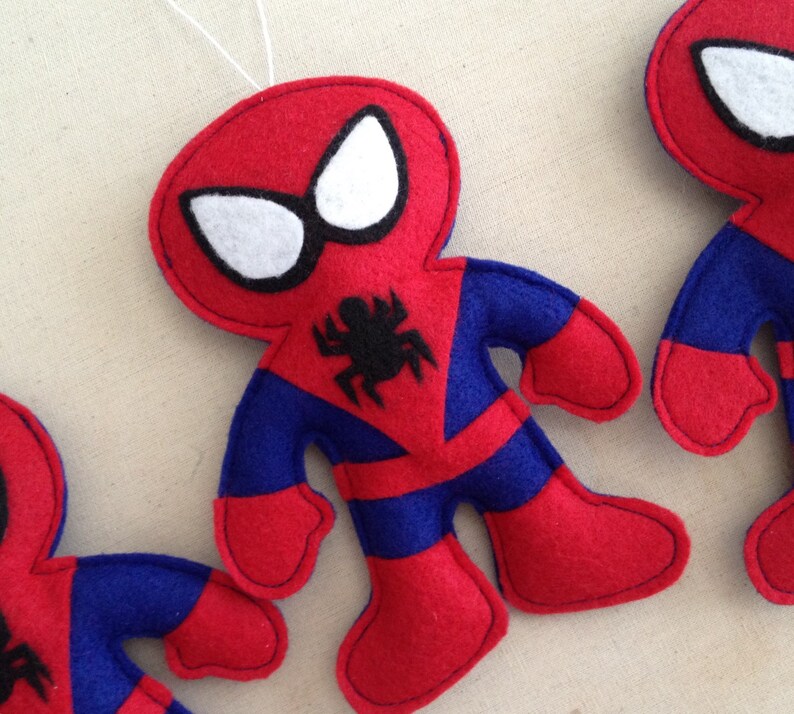 spiderman ornament diy
