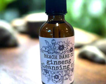Ginseng Cleansing Oil For Your Face