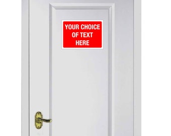 Personalised Door/Wall Sign