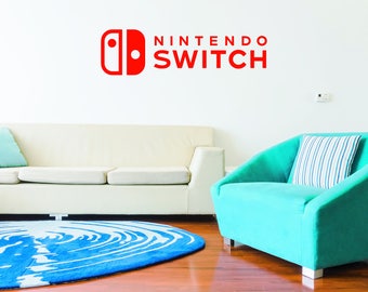 Nintendo Switch Wall Art Logo Sticker Decal