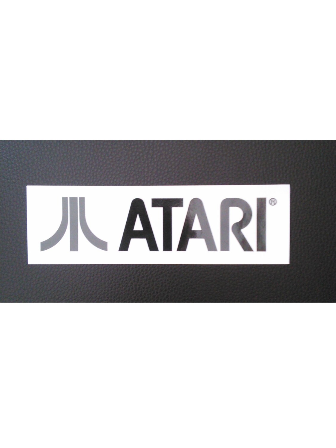 Atari Logo Sticker Etsy