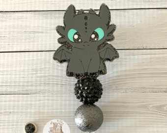 Dragon Retractable Badge Reel | Fun Badge Reel | Nurse Badge Reel | Teacher Badge Reel