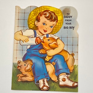 Vintage Gibson Fathers Day Card (New old Stock)