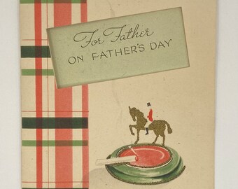 Vintage Gibson Fathers Day Card (New old Stock)