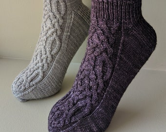 Celtic Socks Knitting Pattern