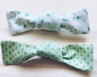Emerald Isle set - headband/clips