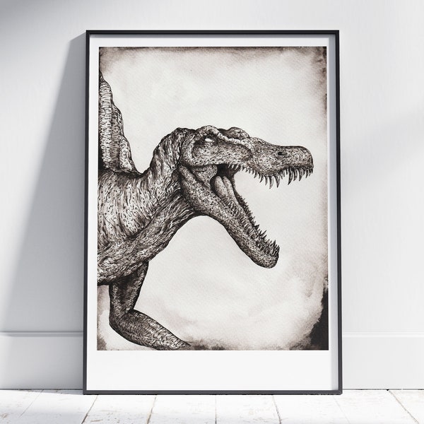 Spinosaurus Art Print