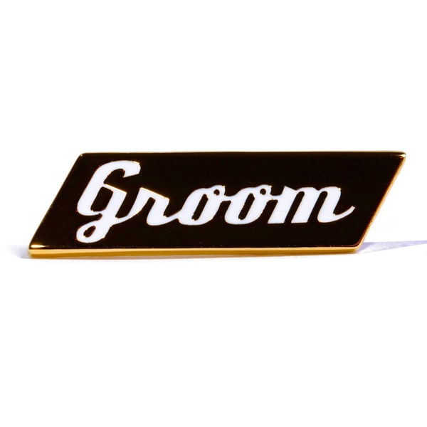 Groom Gift Wedding Lapel Pin