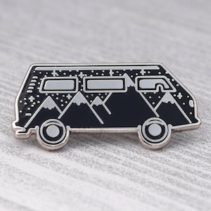 Van Life Vanagon Nature Travel Pin