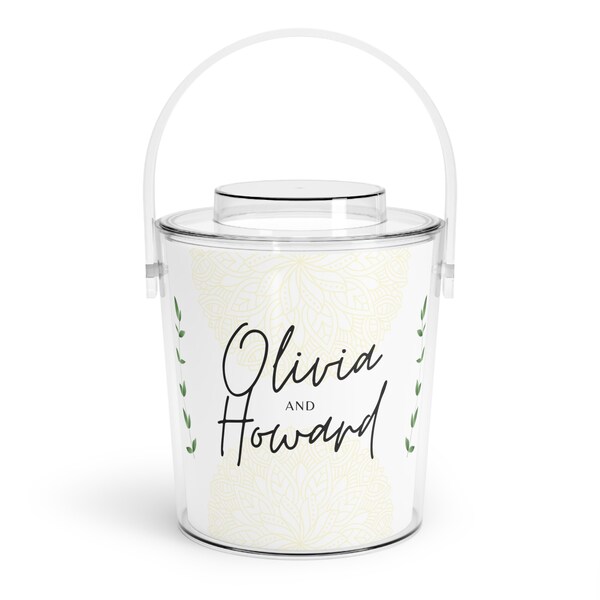 Wedding Ice Bucket Etsy