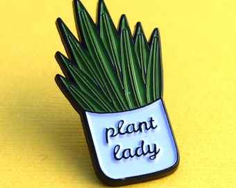 Gift Idea: Plant Lady Pin