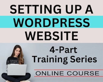 Beginners Guide to Setting Up a WordPress Website | Create a WordPress Website | WordPress Website Design | Start a WordPress Website
