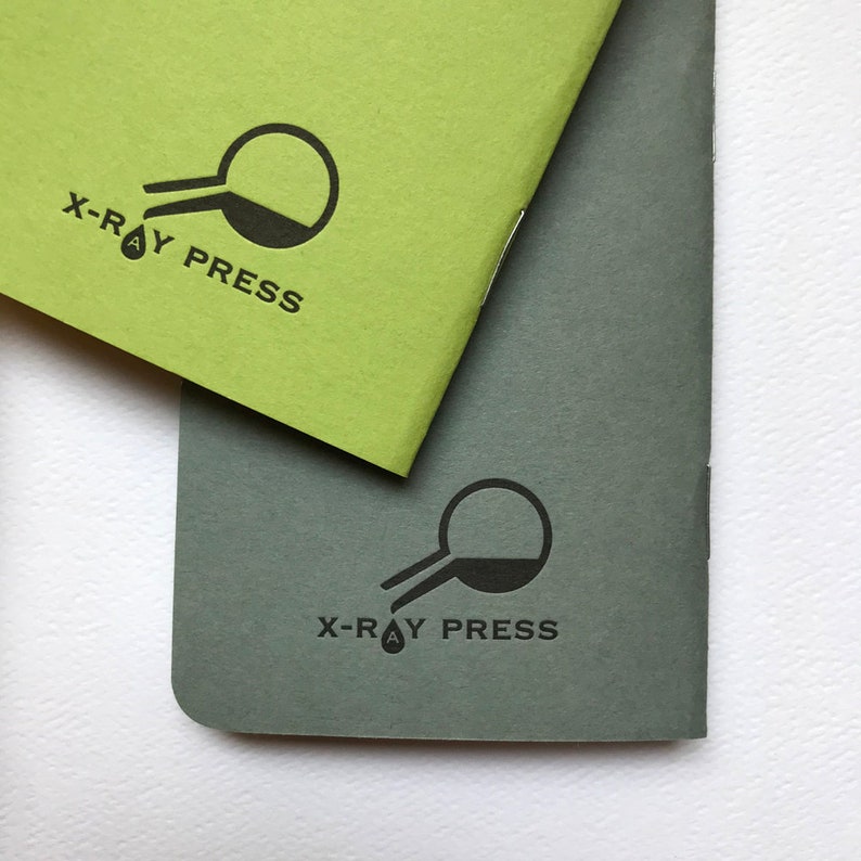 Gray Wolfman Letterpress Booklet