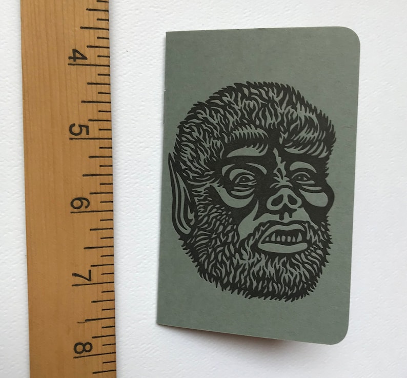 Gray Wolfman Letterpress Booklet
