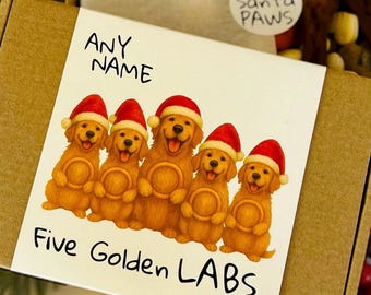 Dog Christmas Treat Box – Personalized Treats for Dogs and Puppies
